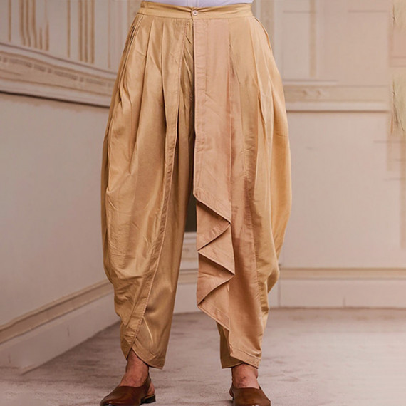 http://393881.2783915.xyz/products/men-beige-solid-draped-dhoti-pants