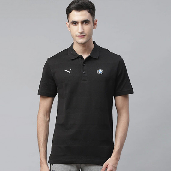 http://393881.2783915.xyz/products/men-black-bmw-striped-polo-collar-pure-cotton-motorsports-t-shirt