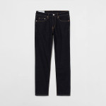 Men Navy Blue Solid Regular Jeans