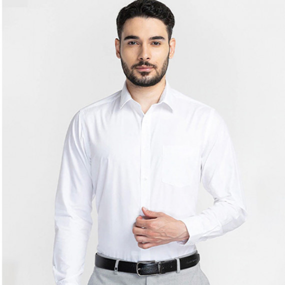 http://393881.2783915.xyz/products/men-white-classic-slim-fit-formal-cotton-shirt