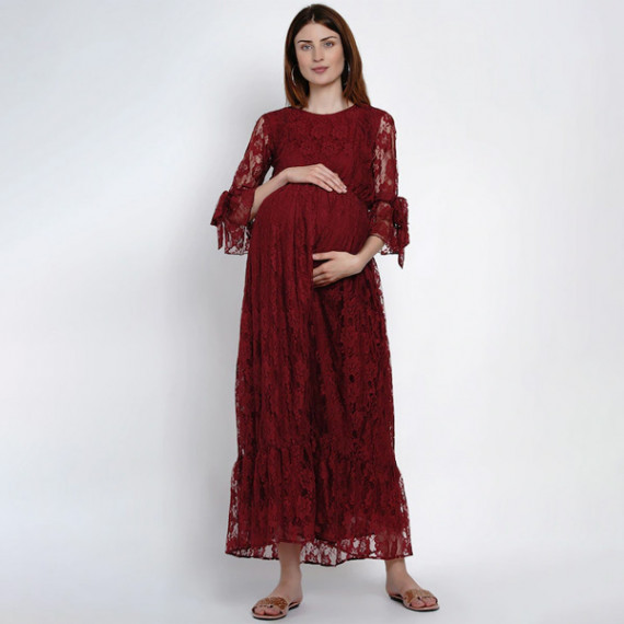 http://393881.2783915.xyz/products/women-maroon-maternity-self-design-maxi-dress