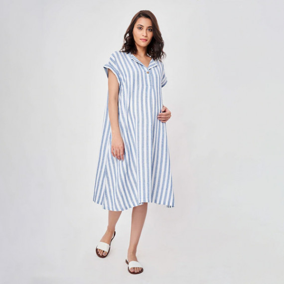 http://393881.2783915.xyz/products/blue-striped-maternity-shirt-midi-dress