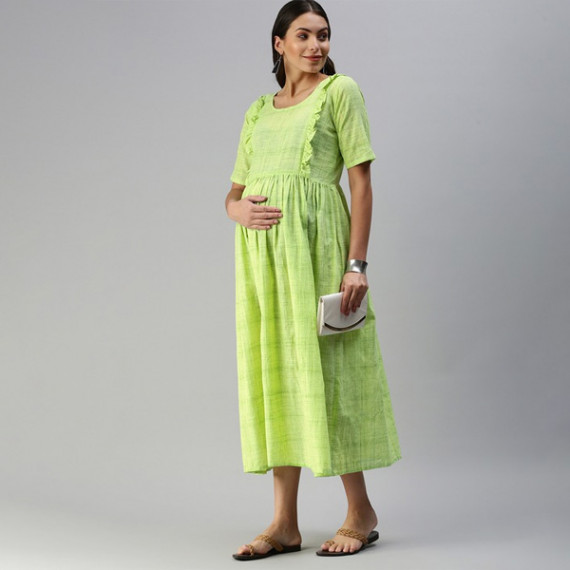 http://393881.2783915.xyz/products/lime-green-woven-design-handloom-maternity-a-line-midi-dress