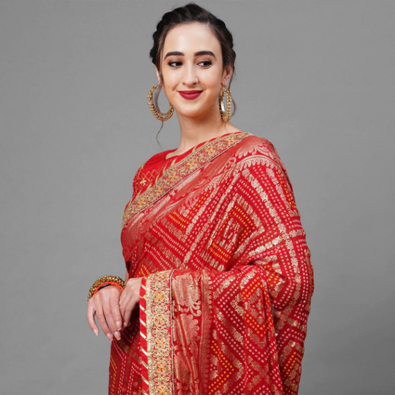 http://393881.2783915.xyz/products/red-gold-toned-woven-design-bandhani-saree