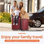 SHOWKOO Luggage Sets Expandable