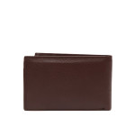 Men Brown Genuine Leather Wallet